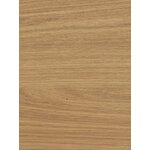 Коричневый круглый обеденный стол из массива дерева Malika (Actona) d=120