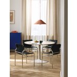 Light Beige Round Dining Table (Menorca) D=120