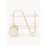 Beige Serving trolley