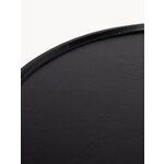 Black round coffee table floss (zuiver) intact