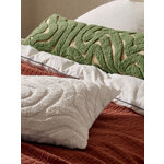 Cream Cotton Pillowcase (Mareva) 50x50