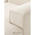 Vaaleanbeige modulaarinen kulmasohva (Sofia)