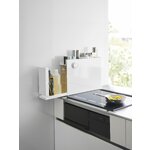 White Narrow Kitchen Shelf Tower (Yamazaki)