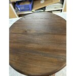 Solid wood stool (dingklik) with beauty defect