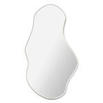 Organically shaped wall mirror pond (ferm living) 64x110 whole