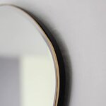Organically shaped wall mirror pond (ferm living) 64x110 whole