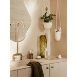 Organically shaped wall mirror pond (ferm living) 64x110 whole