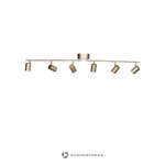 Правильный потолочный светильник золотистого цвета (от Rydens)