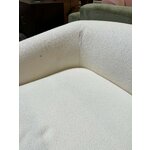 White Bouclé Corner Sofa (Sofia) 277x185