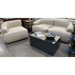 Бежевый дизайнерский диван (софия)
