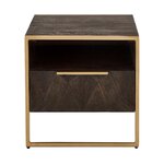 Solid wood bedside table (harry)