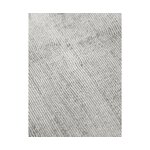 Gaiši pelēks-bēšs ar rokām austs viskozes paklājs (jane) 200x300cm (ar skaistuma defektiem, zāles paraugs)
