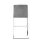 Gray bar stool avery (inart)