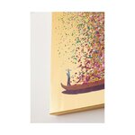 Картина на стену Цветочная лодка (эскизный проект)