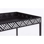 Dīvāna galda komplekts, melns (bizzotto)