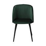 Zaļa samta krēsls (yoki)