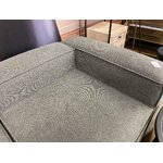 Tamsiai pilka modulinė sofa (skrydis)