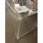 Design sofa table invisible (cartel)