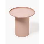 Beige round metal coffee table sverre (white label) intact