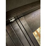 Must Ovaalne Söögilaud Bianca (Venture Design) 200x90
