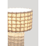 Bēša galda lampa (Devang) H36