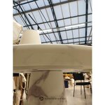 Marble imitation dining table disc (pols potten) d=70 with a cosmetic defect