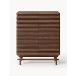 Dark Brown Tall Cabinet (Pierce)