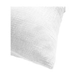White Cotton Pillowcase (Odile)50x80