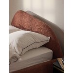 Red Upholstered Bed (Gary)160x200