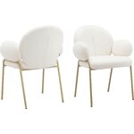 Cream chair (albie) intact