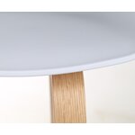 White-brown design bar stool (rory) whole, in a box