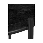 Black marble coffee table (ella)