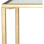 Aukso spalvos konsolės stalas (safavieh)