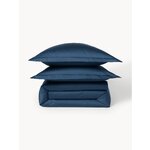 Navy Blue Cotton Duvet Cover (Premium) 135x200