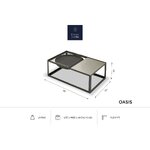 Garden grill with table in oasis (besolux) whole