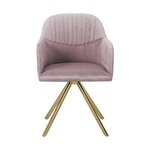Purple swivel chair (lola)