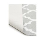 Harmaa-valkoinen kuviollinen matto (amira) 230x160