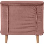 Rožinė fotelio lova