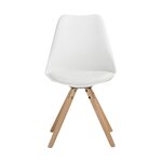 Balta-ruda kėdė max (Jella &amp; Jorg)