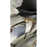 Dark gray pendant light drop (sompex) with a cosmetic flaw