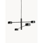 Juodos spalvos LED pakabinamas šviestuvas Clyde (Nordlux)
