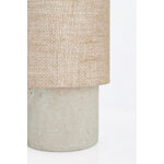 Bēša galda lampa (Donda)