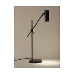 Black design table lamp (cassandra) intact