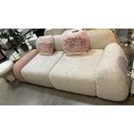 Colorful modular sofa (wolke) 256cm with cosmetic defect