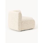 White Bouclé sofos modulis (Sofija)