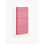Pink Wall-Mounted Shoe Cabinet Caruso (Kare Design)