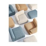 White Sofa Corner Module (Sofia)