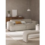 Beige sametti moduulisohva (melva)
