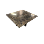 Brown marble coffee table brooksville (conv)