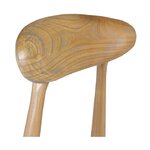 Medžio masyvo dizaino kėdė (búfalo) visa, dėžėje
